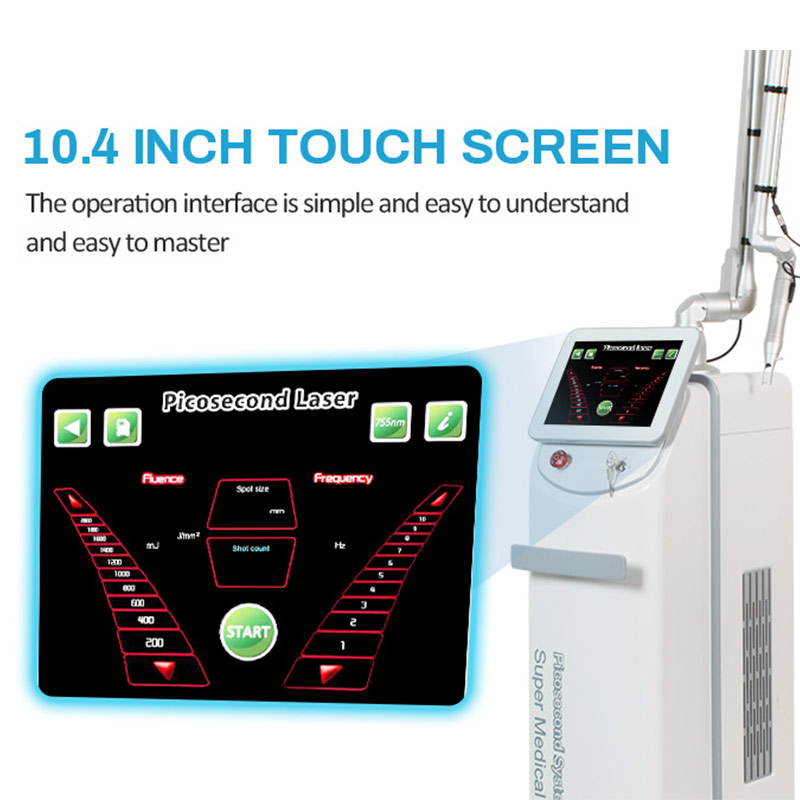 Q switched machine screen laser tattoo removal machines for sale