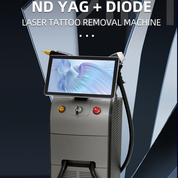 diode laser hair removal and tattoo removal machine