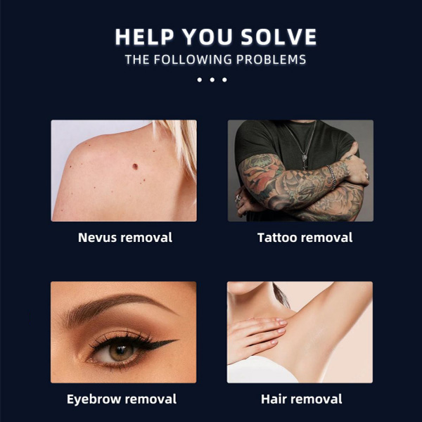 tattoo removal machine application