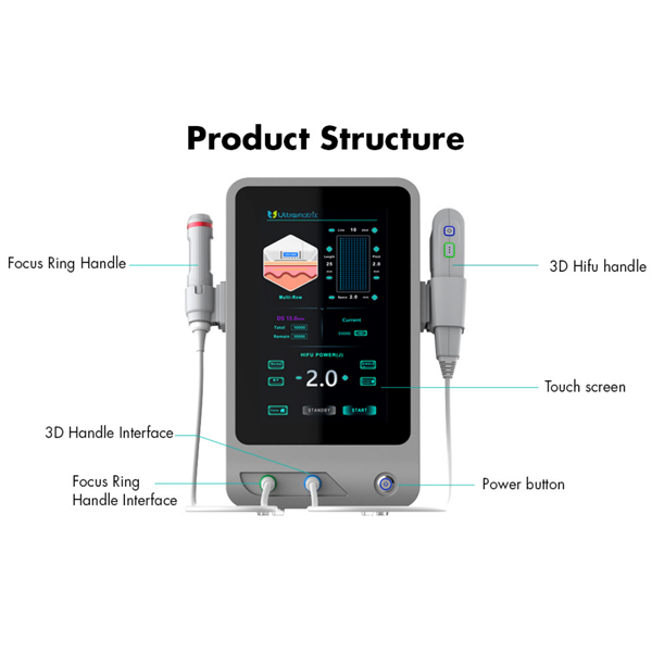 ultrasonic skin tightening machine structure